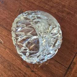 Crystal Ashtray