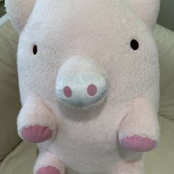 Giant Pig Stuffed Animal (Round Shaped)