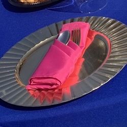 Fushia Nylon Napkins 