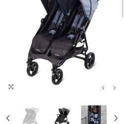 Valco Slim Twin Double Stroller
