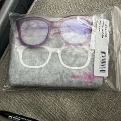 Bunny Eyes Lucy lilac Blue Lens 