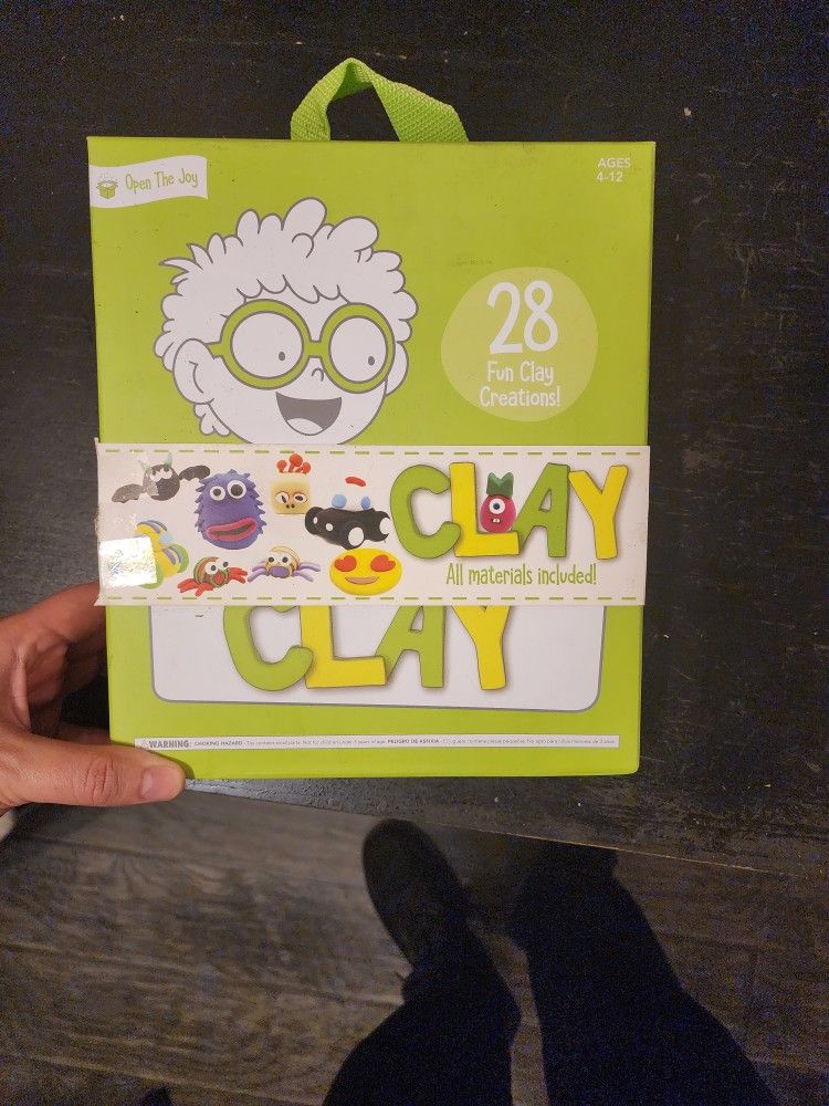 " Open The Joy " - Clay Molding Craft Kit - Molding Clay Creation Crafts 