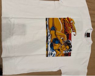 Street Fighter Graphic T-Shirt White