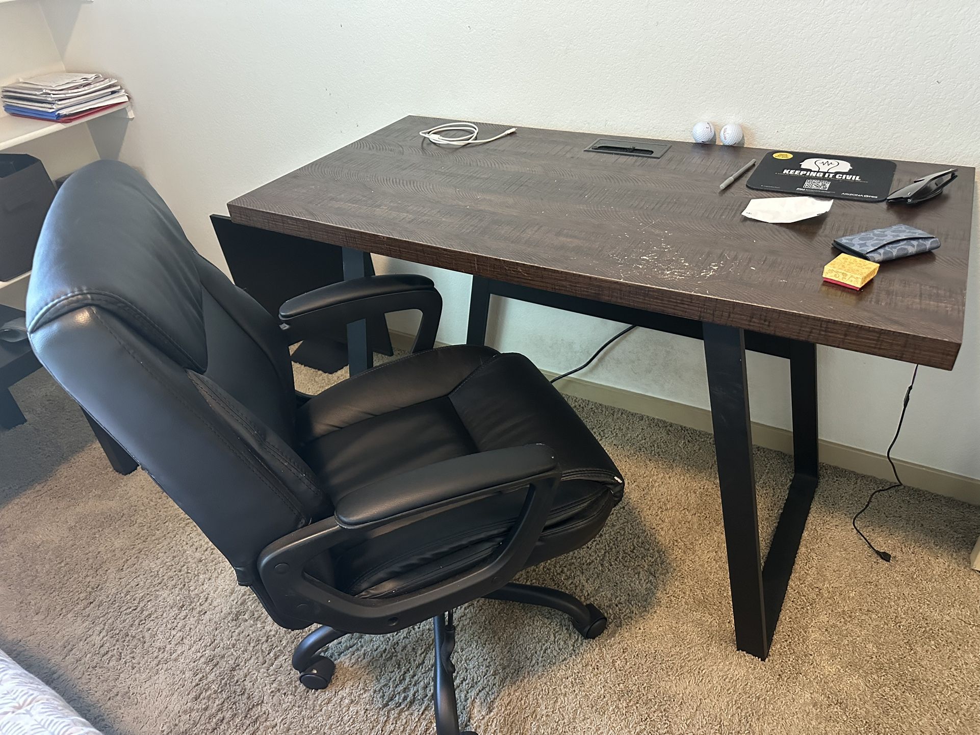 Study Table And Chair From AWH