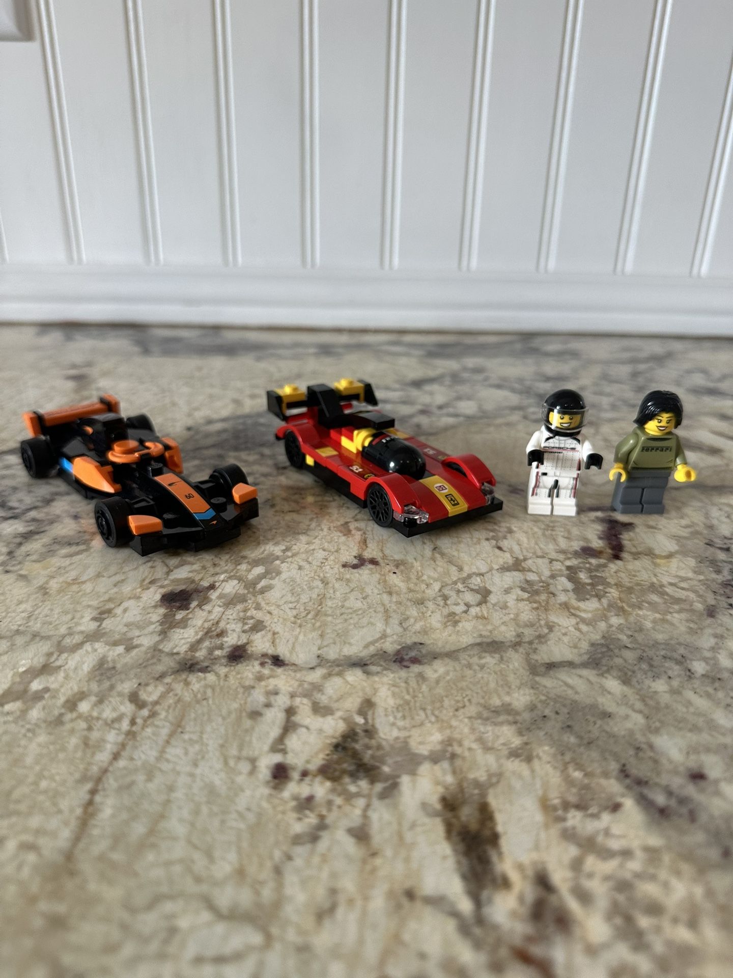 LEGO Race Cars And Drivers