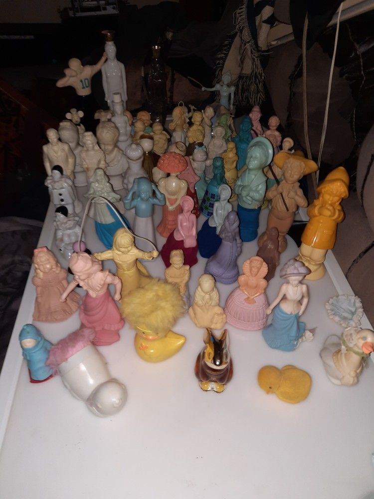 Vintage Avon Cologne And Perfume Bottles