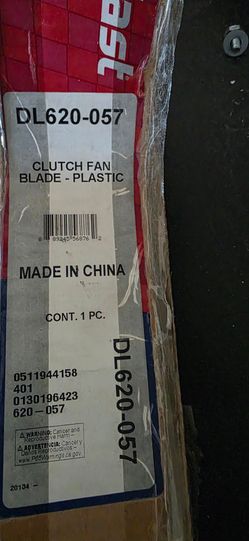 Dodge ram fan blade and water pump gasket