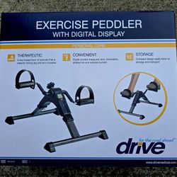 Make an Offer- Drive Medical Deluxe Folding Exercise Pedaler with Electronic Display
