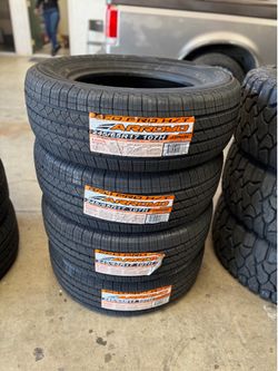 245/65/17 ( 4 New tires ) installed and balanced