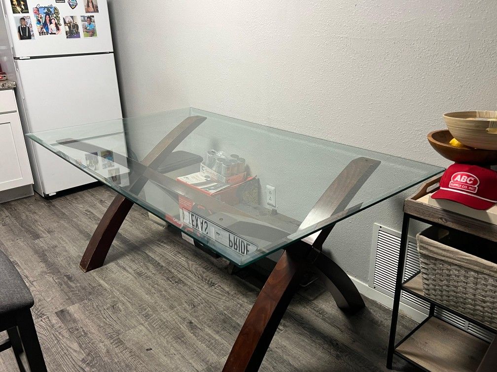 Glass Dining Table