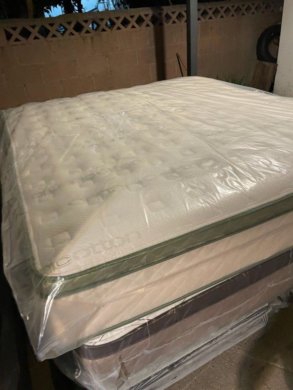 🟢King Size Mattress Pillow Top 12