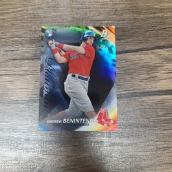 Andrew Benintendi Rookie Card 3/10