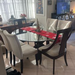 6 dinning chairs
