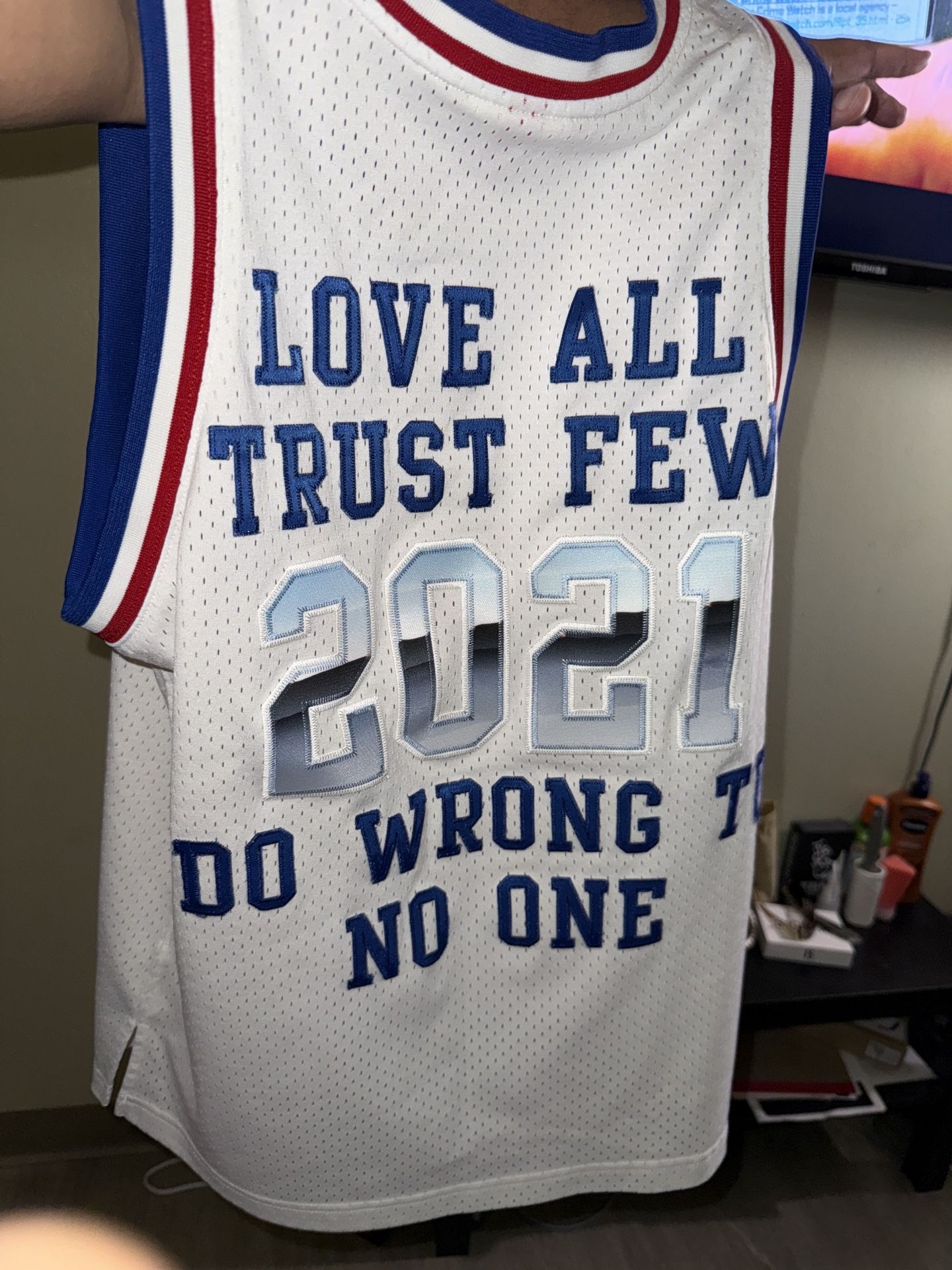 SUPREME/MITCHELL & NESS JERSEY