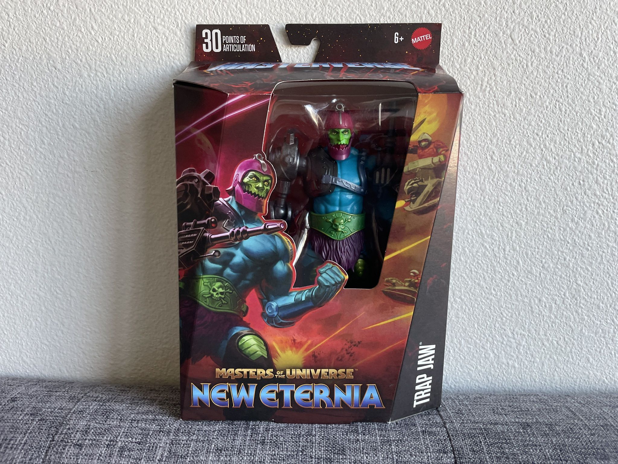 Mattel He-Man Masters Of The Universe MOTU Masterverse New Eternia Trap Jaw Figure