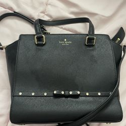 Black Kate Spade With A Bow 