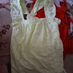 Lime Green Halter Back Top. New. Sz XS or MED $5