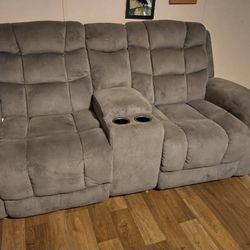 Grey Sectional Couch