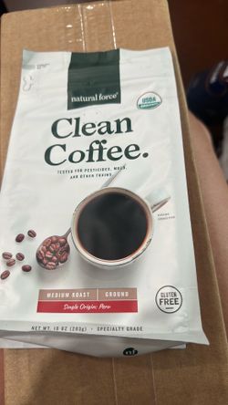 CLEAN COFFEE MEDIUM ROAST organic Mold free 10oz