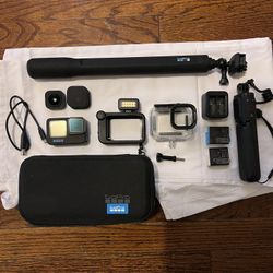 GoPro Hero 10 Black Creators Edition w/ Attachments