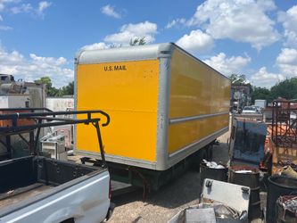 26’ Penske Box Truck Body Commercial Cargo Container repurpose as tiny home or tool shed