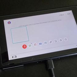 Nintendo Switch HAC-001 with White Joycons