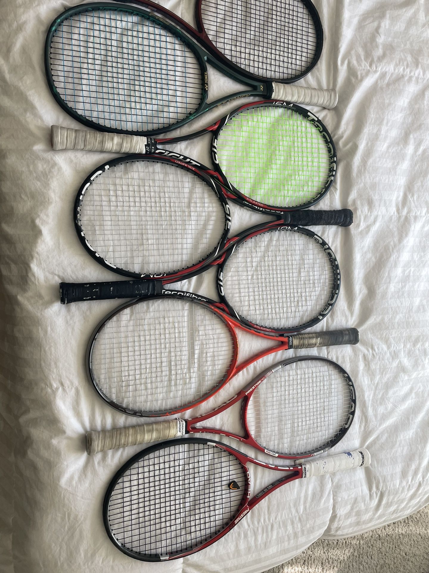 Tennis Rackets For Sale - Head, Wilson, Tecnifibre