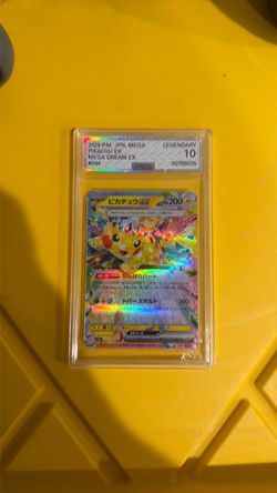 Pikachu EX Mega Dream Japanese PSA 10 Graded Card