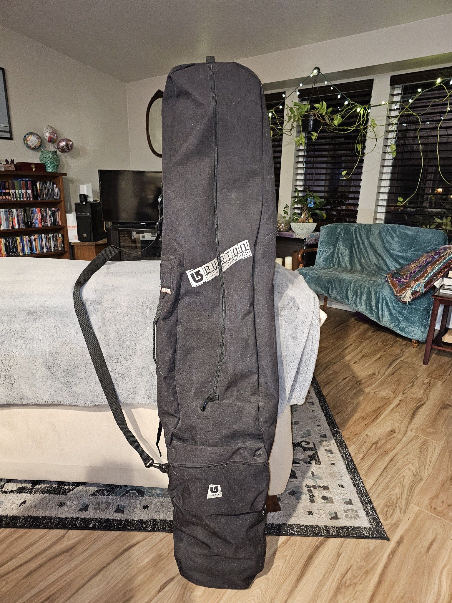 Nitro Snowboard With Burton Bag And Bindings