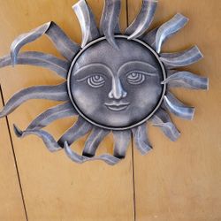 Metal Sun Decor 