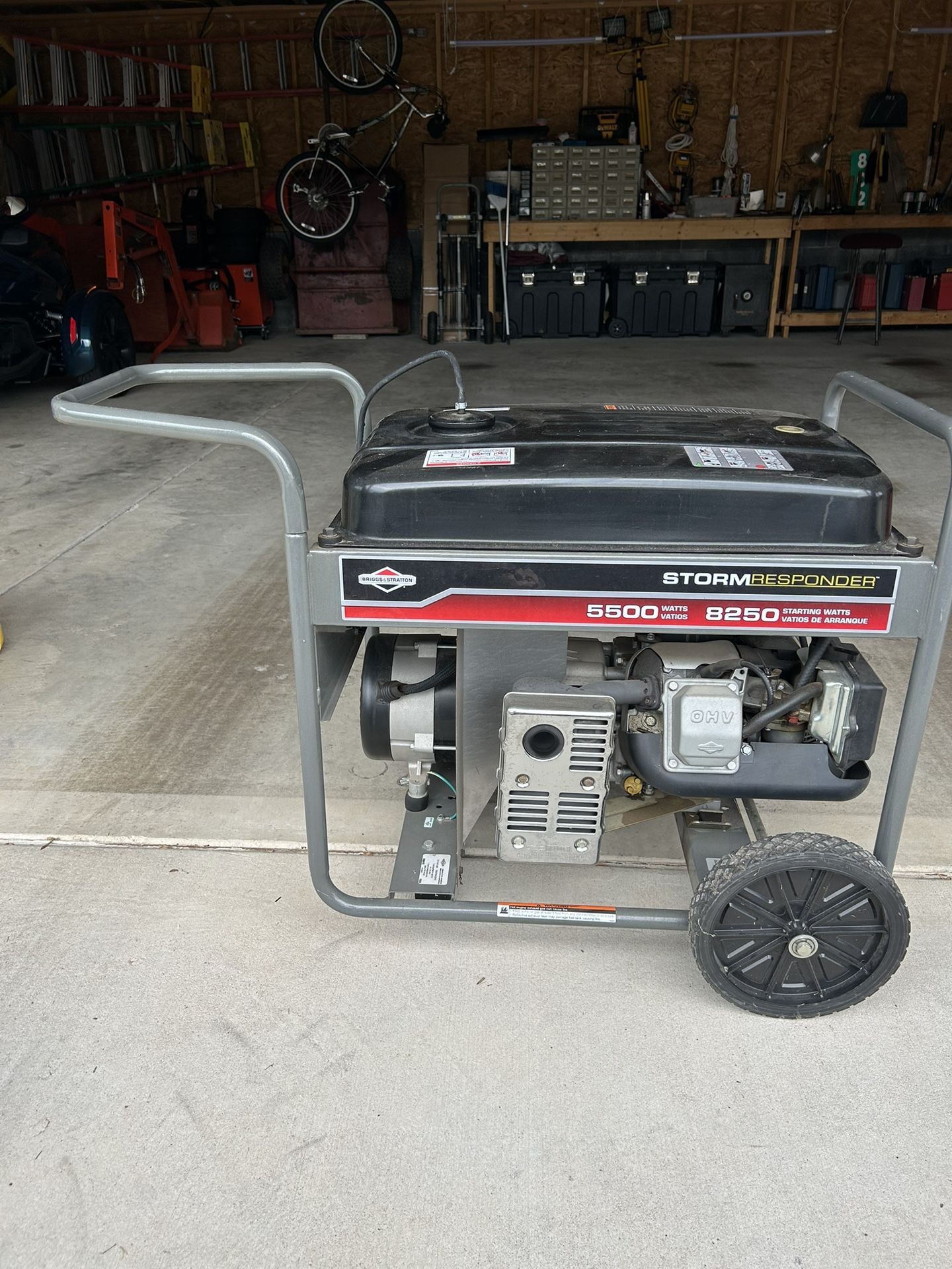 10HP portable generator 