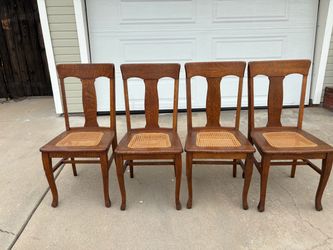 American T-back Vintage Dining Chair