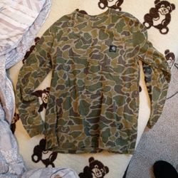 Carhartt Shirt Large Mens Medium 