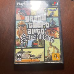 Grand Theft Auto: San Andreas PS2 Front cover