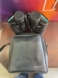 Tasco 10x50 Binoculars with Carry Case
