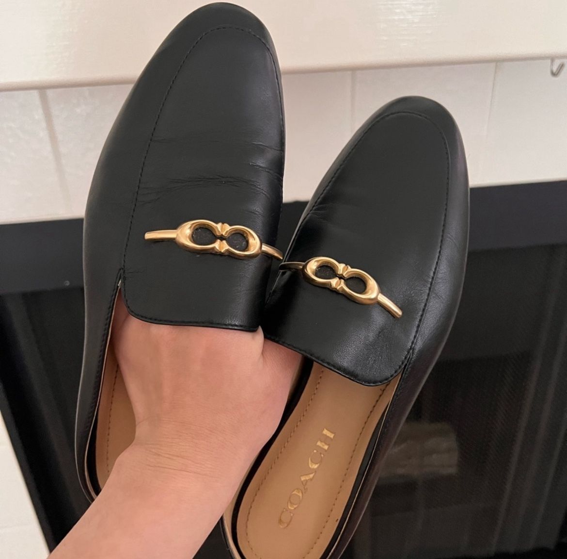 Coach Leather Loafers