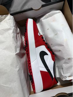 Nike Air Jordan 1 Low Golf Spiked Chicago - 12M