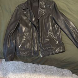 All Saints Leather Jacket size M