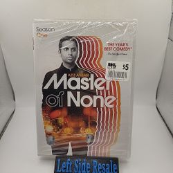 Master of None : Season One ( DVD, 2017 , 2-Disc Set ) - Brand New - 
