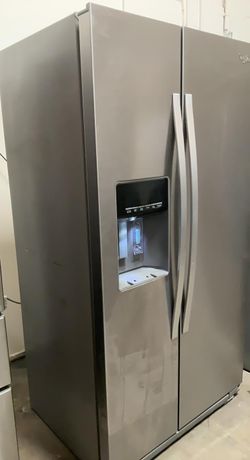Whirlpool Side-by-Side Stainless Steel Refrigerator
