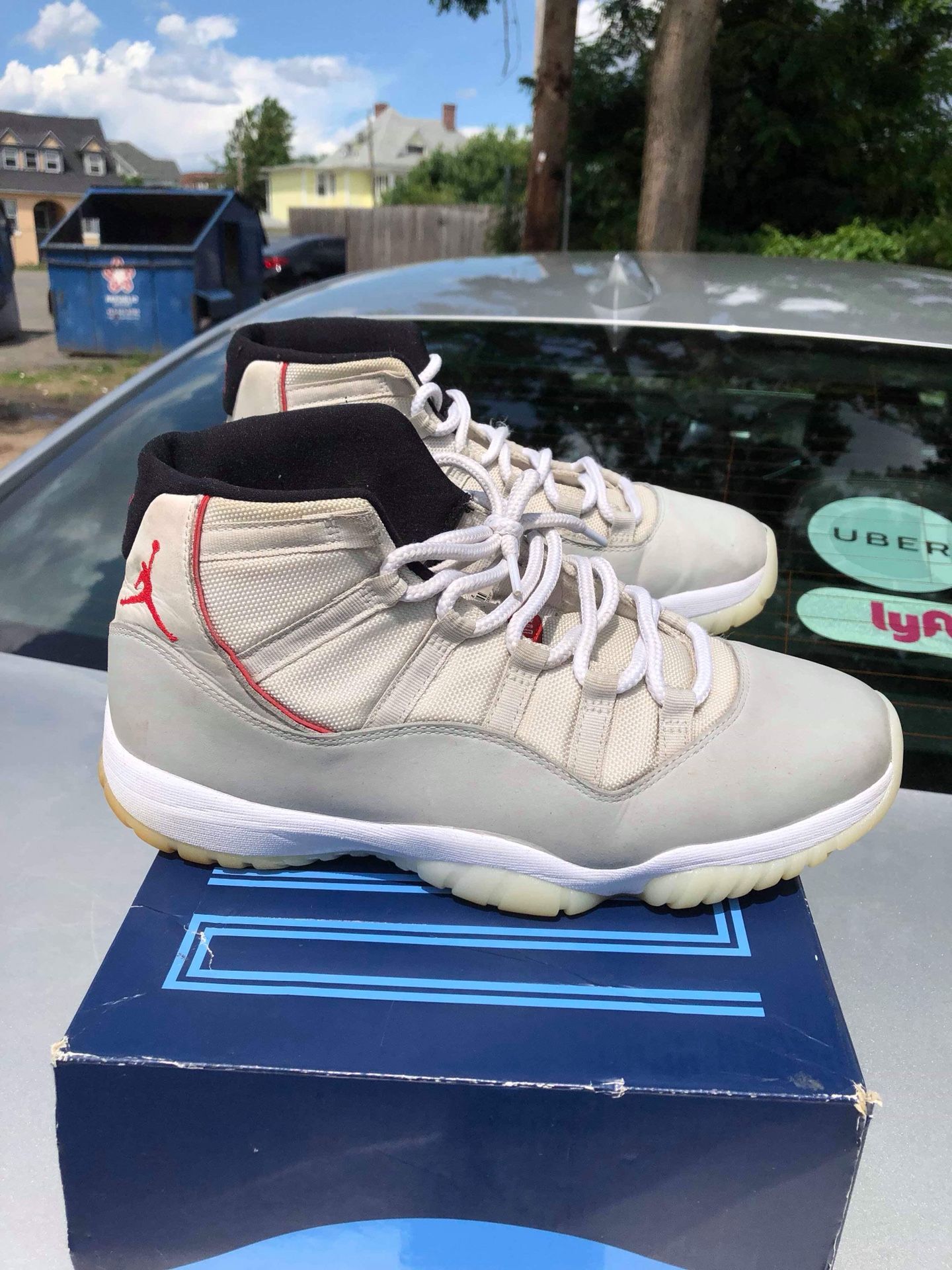 “Platinum tint 11s”