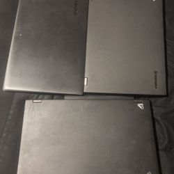 2 Lenovo Thinkpad W540  & 1 Lenovo Ideapad 130