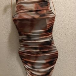 Pretty Multi Colored Dress SMALL 