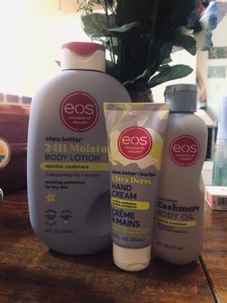 EOS Vanilla Cashmere Set