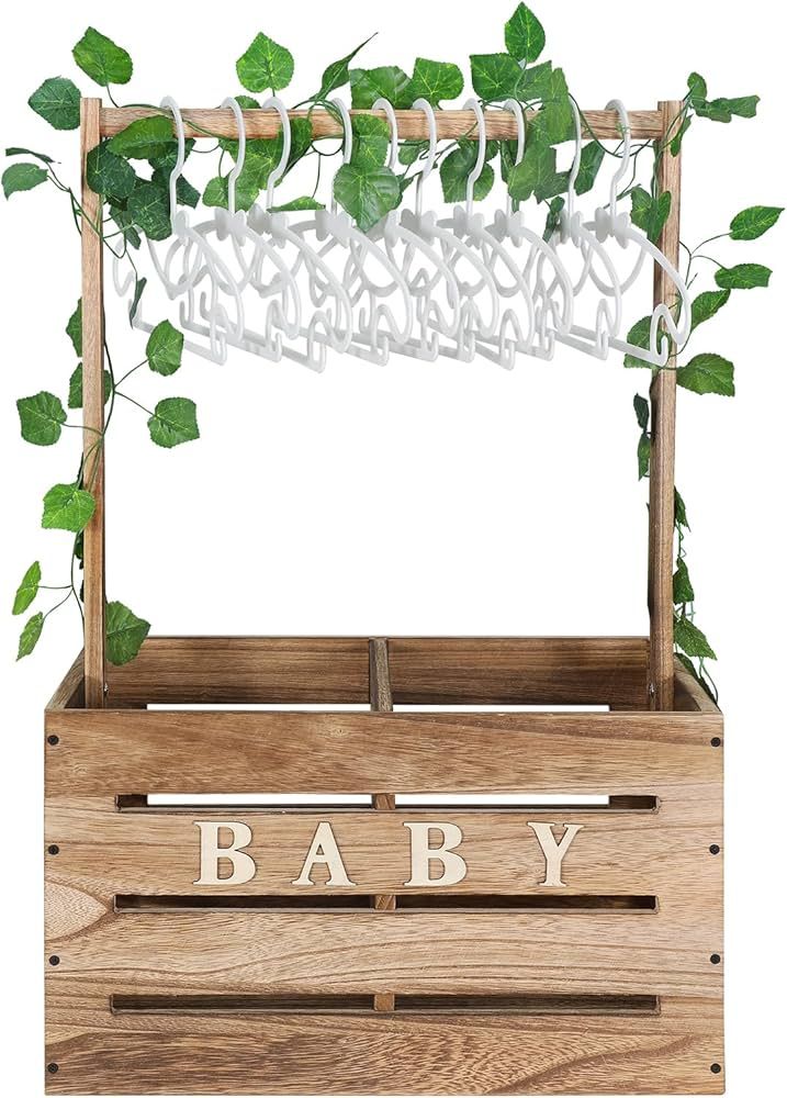 Wooden Baby Crate Closet with Handle ✨new