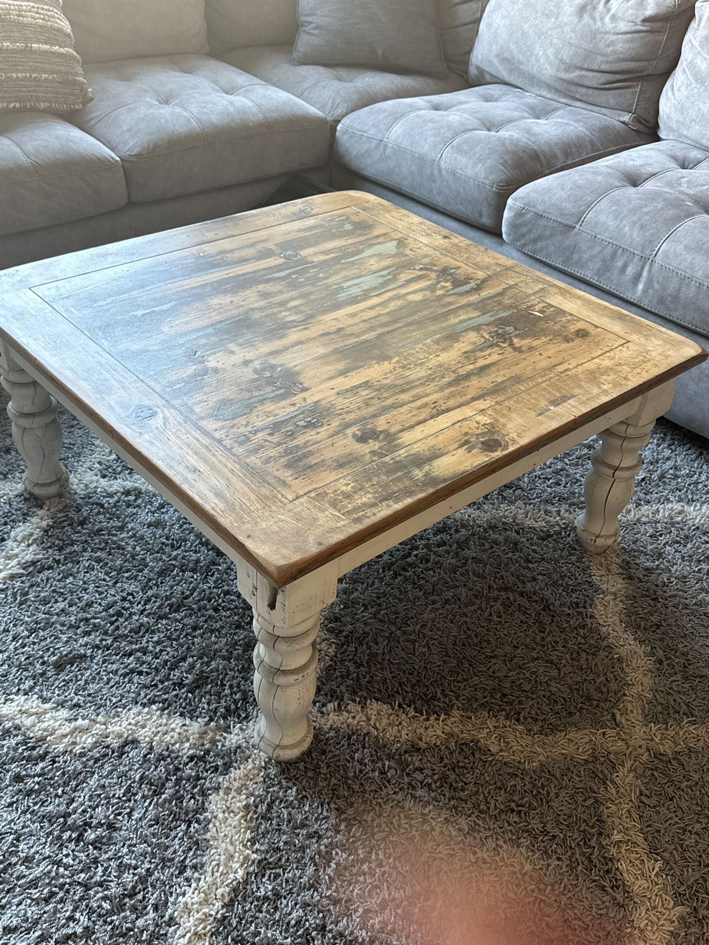 Distressed Farmhouse Coffee Table