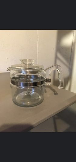 Glass 6 Cup Pot