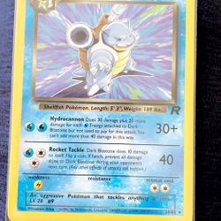 Dark Blastoise 20/82
