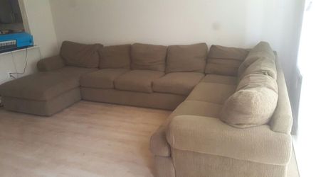 13ft Feather Down Sectional Couch Free Delivery