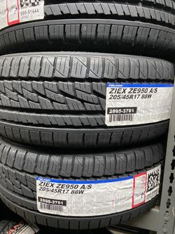 Falken Ziex ZE950 A/S Tire 205/45R17 205 45 17 205/45/17 205 45 R17